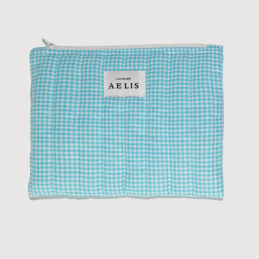 Vichy Turquoise - Flat