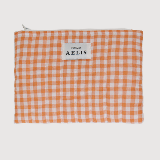 Vichy Orange - Flat